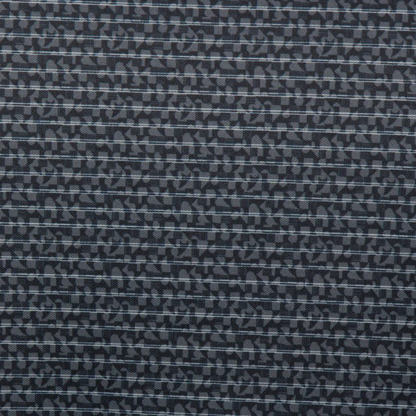 ML75 Navy Recycled Microlux Fin Stripe Polo - Black