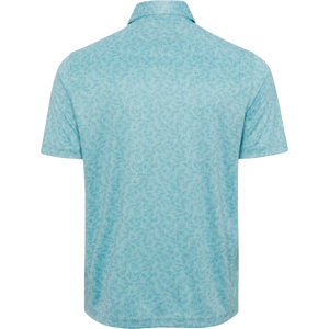 Men's425 Classic Golf Mesh Polo - Aqua Wave