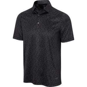 Men's425 Classic Golf Mesh Polo - Black