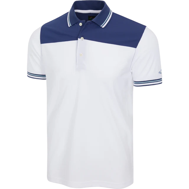 Thomas "K144" Pique Polo - White/Assorted