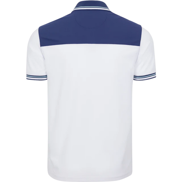 Thomas "K144" Pique Polo - White/Assorted