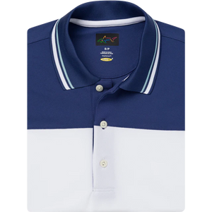 Thomas "K144" Pique Polo - White/Assorted