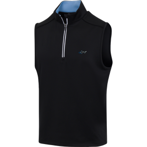 Coastal Tech Vest – Stretch, Midweight Layer (Black)