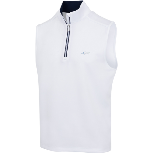 Coastal Tech Vest – Stretch, Midweight Layer (White)
