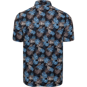 ML75 Leaf Printed Golf Polo for Men – Lightweight & Stylish Fit