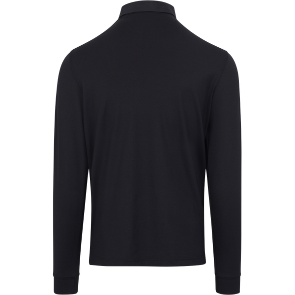 Button-Down Collar Long Sleeve Freedom Pique Polo