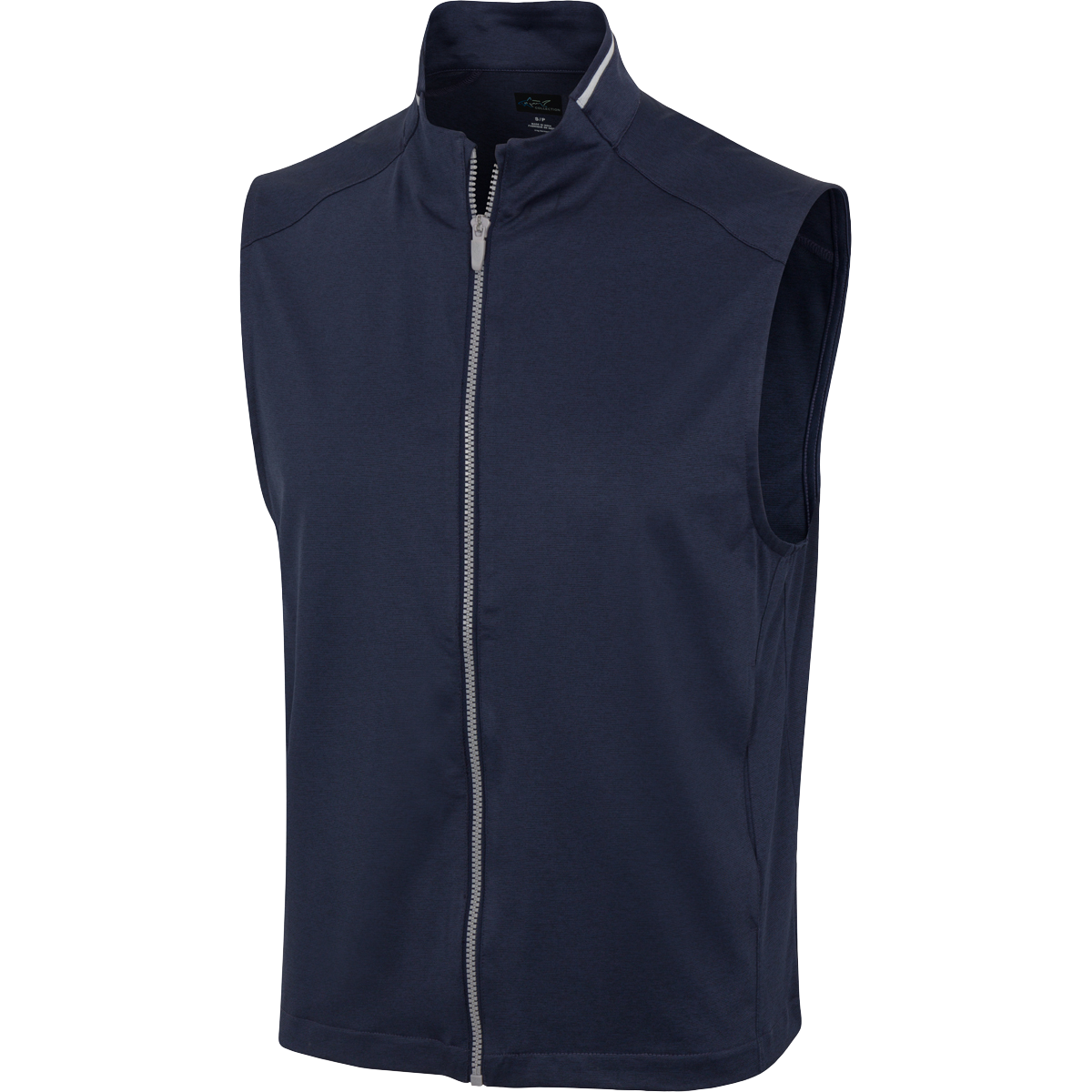 Leaderboard Ultra Stretch Full Zip Golf Vest Navy