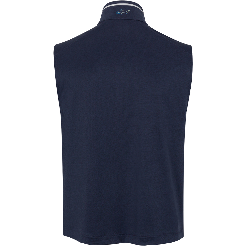 Leaderboard Ultra Stretch Full Zip Golf Vest - Navy