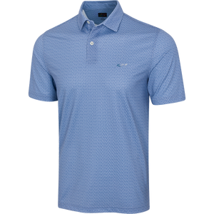 Men's ML75 Hexagonal Ray Golf Polo - Colony Blue
