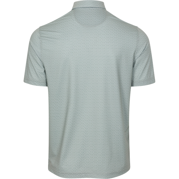 Men's ML75 Hexagonal Ray Golf Polo - Gravel