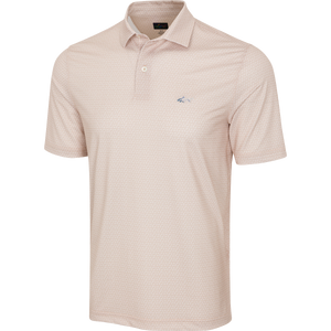 Men's ML75 Hexagonal Ray Golf Polo - Warm Sand