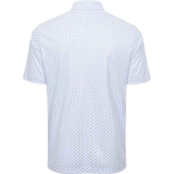 Men's ML75 Boxed Printed Golf Polo - White