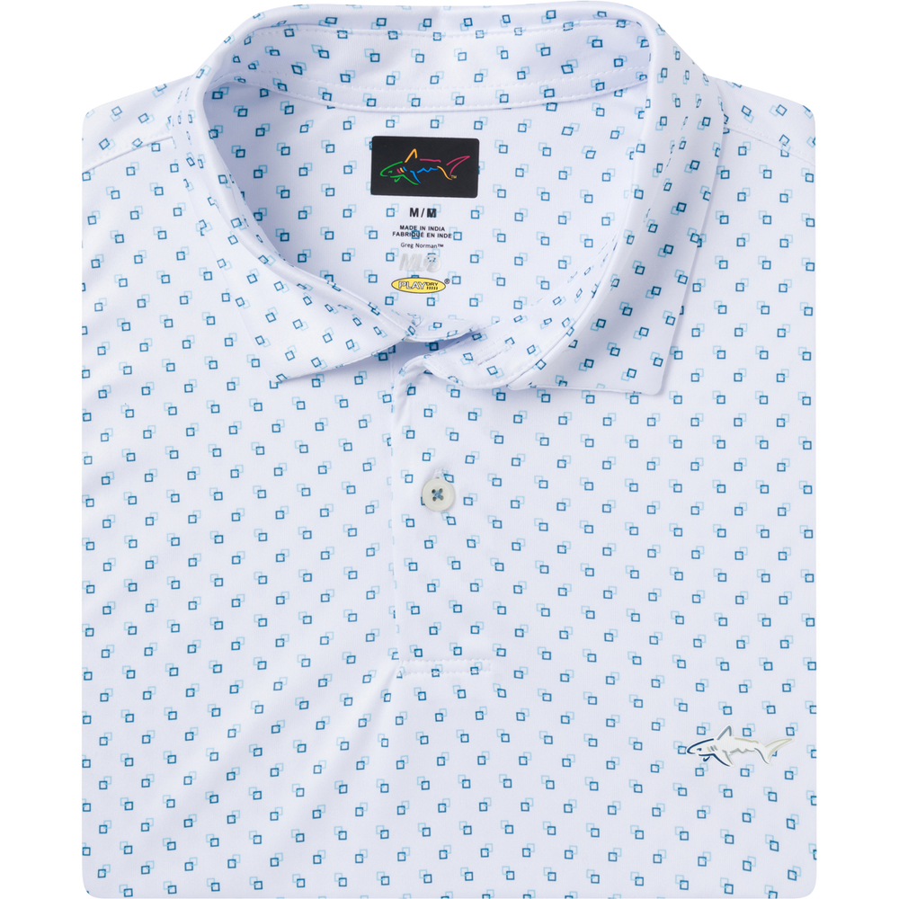 Men's ML75 Boxed Printed Golf Polo - White