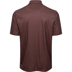 Men's ML75 Boxed Printed Golf Polo - Walnut