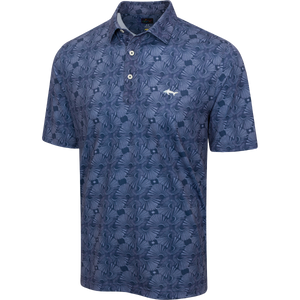 ML75 Tropic Stretch Golf Polo - Navy