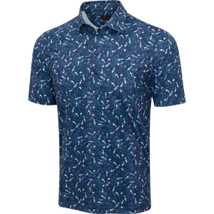 ML75 K317 Splash Golf Polo - Navy