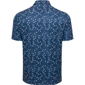 ML75 K317 Splash Golf Polo - Navy