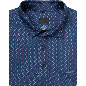 Men's Mini Extract Spread Polo