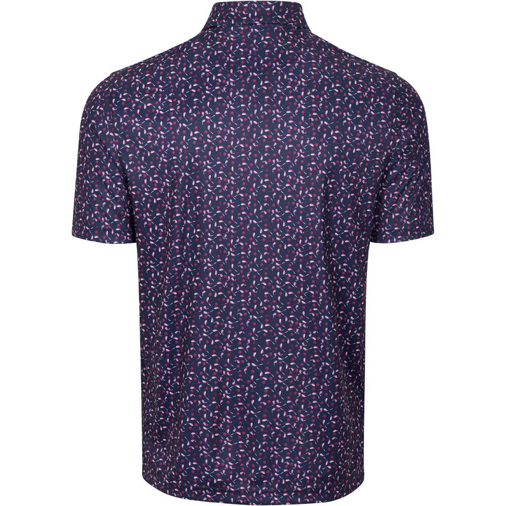 ML75 Clubs Button-Down Collar Polo - Navy