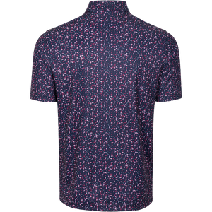 ML75 Clubs Button-Down Collar Polo - Navy