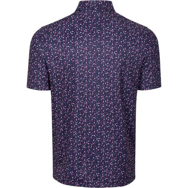 ML75 Clubs Button-Down Collar Polo - Navy