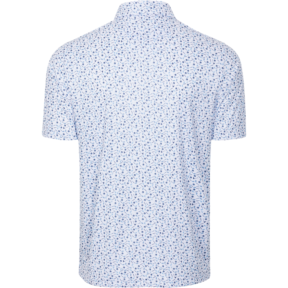 ML75 Clubs Button-Down Collar Polo - White