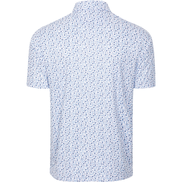 ML75 Clubs Button-Down Collar Polo - White