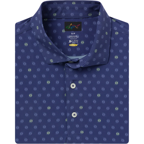 Men's Tempest Golf Polo - Medallion Blue
