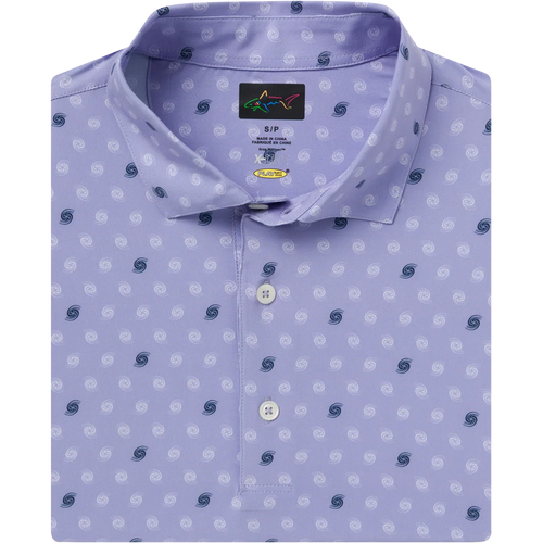 Men's Tempest Golf Polo - Violet Dusk