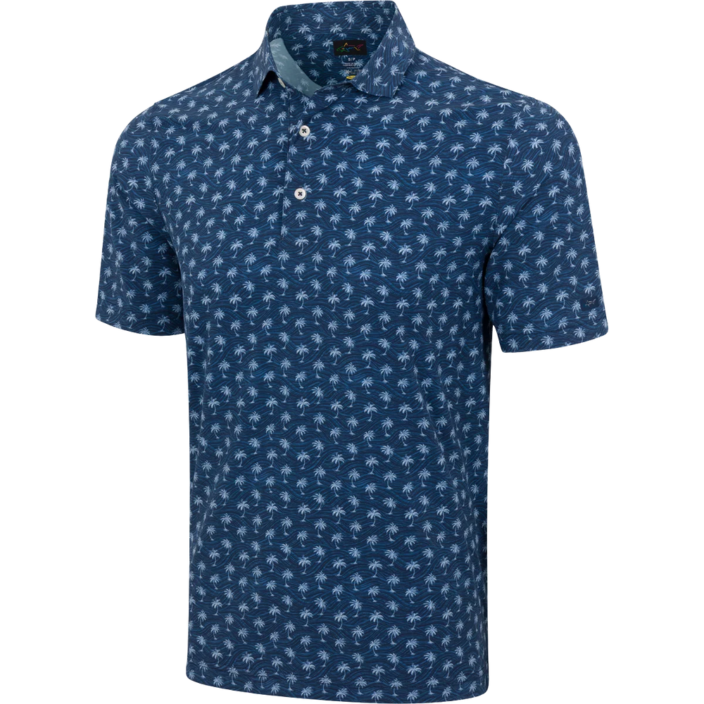 Men's Breezy Palm Golf Polo - Navy