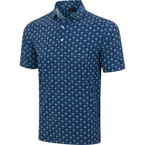 Men's Breezy Palm Golf Polo - Navy