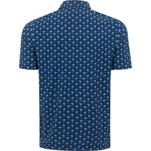Men's Breezy Palm Golf Polo - Navy