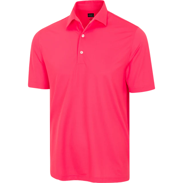 Men' "K480" Freedom Micro Pique Stretch Polo - Coral Cove