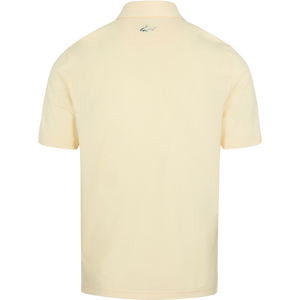 Men' "K480" Freedom Micro Pique Stretch Polo - Lemon Palm