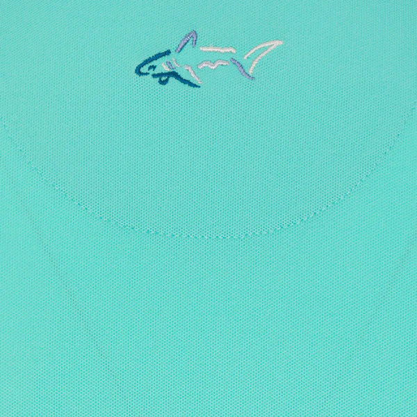 Men' "K480" Freedom Micro Pique Stretch Polo - Sea Tint