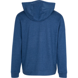 Lab Quarter Zip Golf Hoodie - Fog Blue Htr