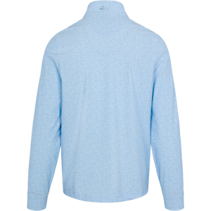 Boomerang Blue Haze Golf Quarter Zip – Stretch, Rain Protection
