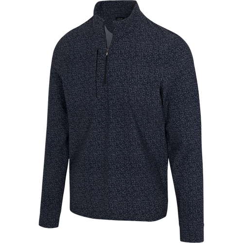 Boomerang Black Golf Quarter Zip – Stretch, Rain Protection