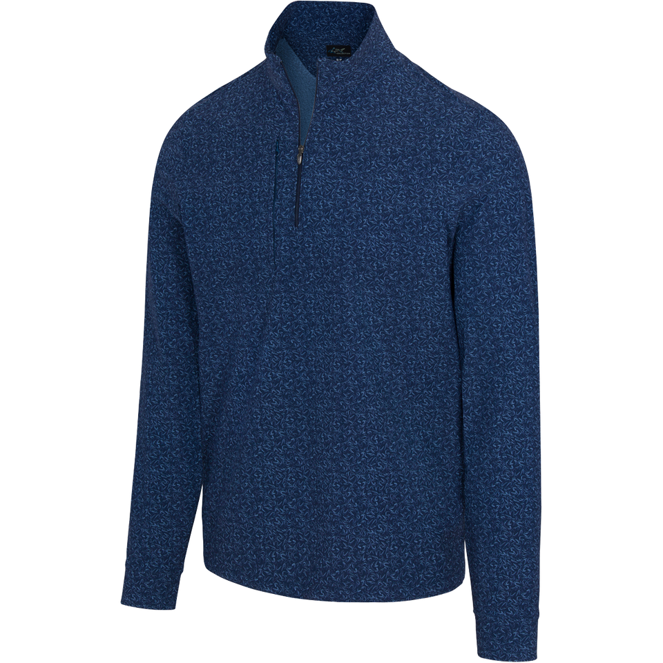 Boomerang Navy Golf Quarter Zip – Stretch, Rain Protection