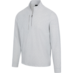 Boomerang Shark Grey Golf Quarter Zip – Stretch, Rain Protection