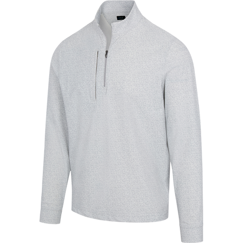 Boomerang Shark Grey Golf Quarter Zip – Stretch, Rain Protection