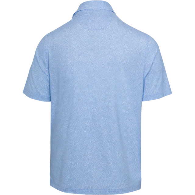 ML75 Fossil Shark Stretch Polo - Blue Haze