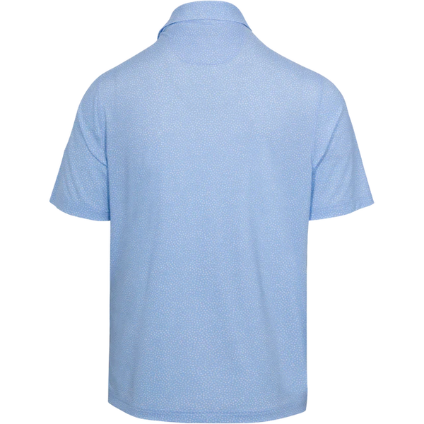 ML75 Fossil Shark Stretch Polo - Blue Haze