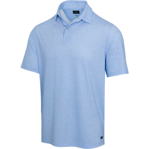 ML75 Fossil Shark Stretch Polo - Blue Haze