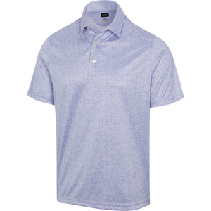 Men's 421 Black Heather Golf Polo T shirt - Ocean Breeze