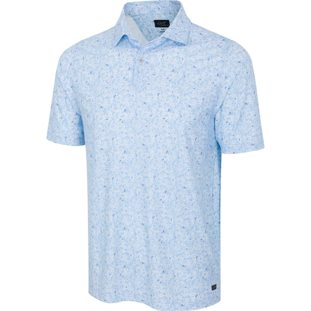 Shark Tail Ultra-Stretch Polo - Cloud