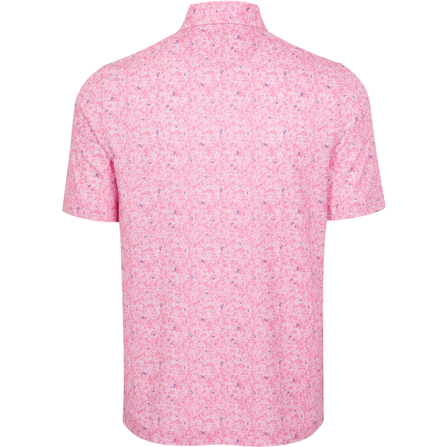 Shark Tail Ultra-Stretch Polo - Pink