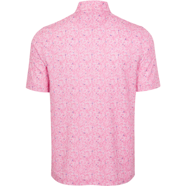 Shark Tail Ultra-Stretch Polo - Pink