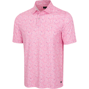Shark Tail Ultra-Stretch Polo - Pink