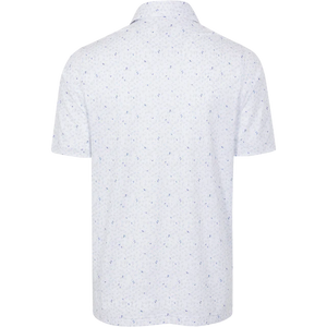 Shark Tail Ultra-Stretch Polo - White